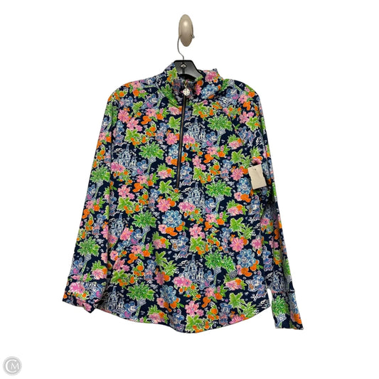 Top Long Sleeve Designer By Lilly Pulitzer In Multi-colored, Size: M