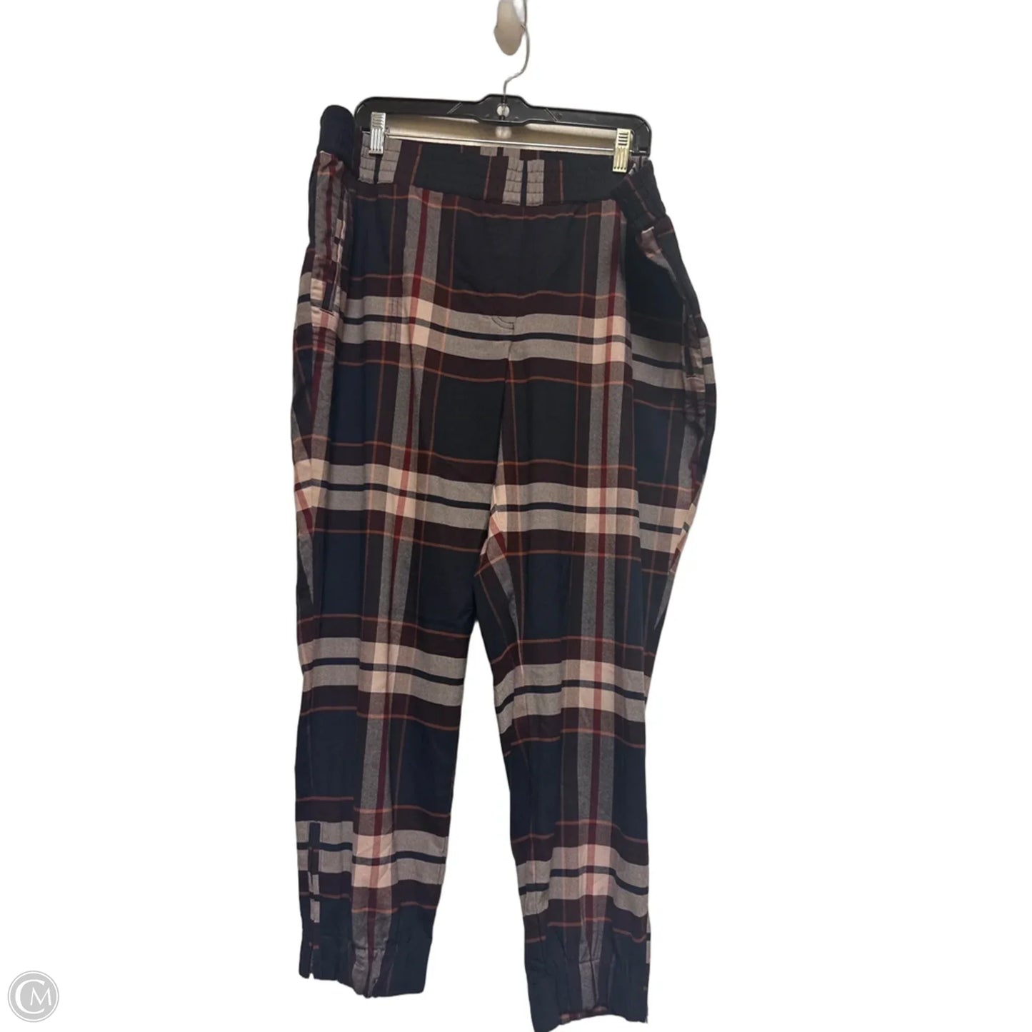 Pants Joggers By Loft In Plaid Pattern, Size: 16