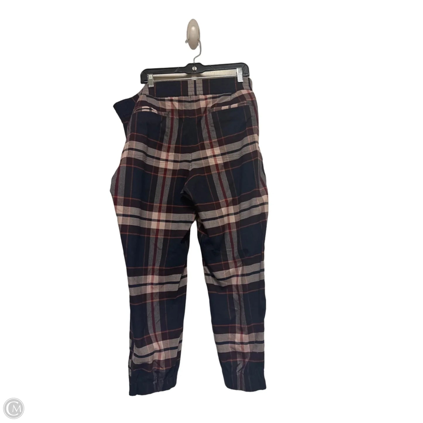 Pants Joggers By Loft In Plaid Pattern, Size: 16