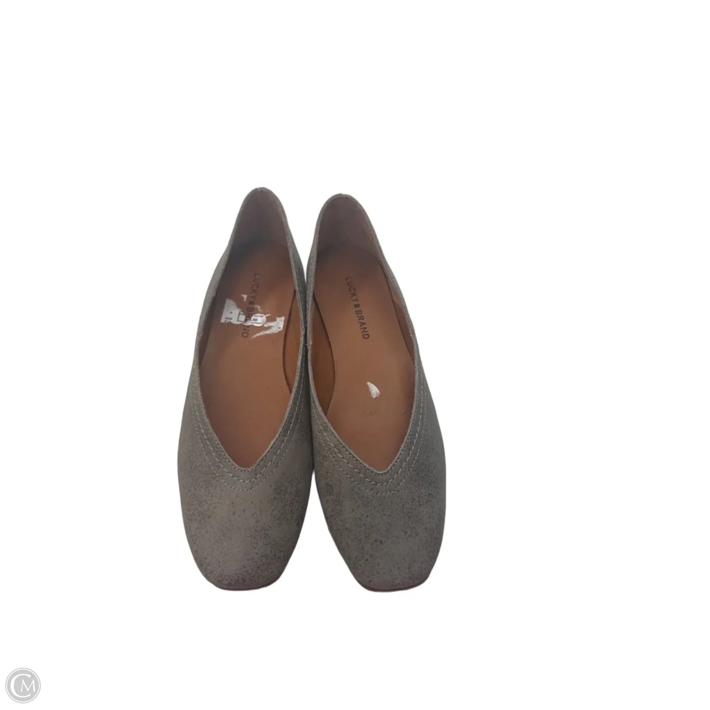 Shoes Flats By Lucky Brand In Grey, Size: 5.5