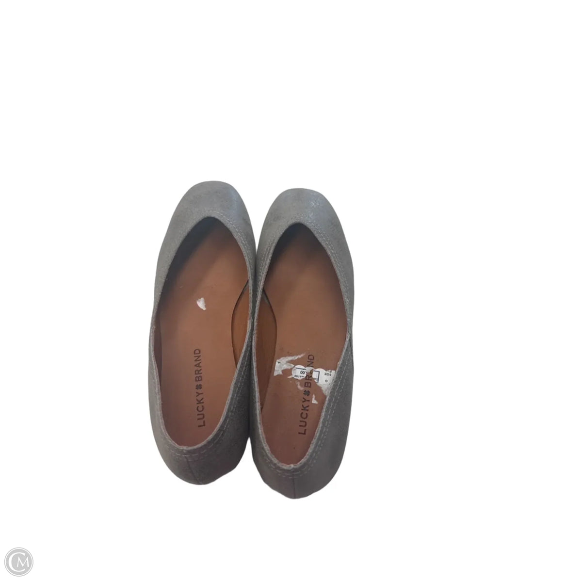 Shoes Flats By Lucky Brand In Grey, Size: 5.5