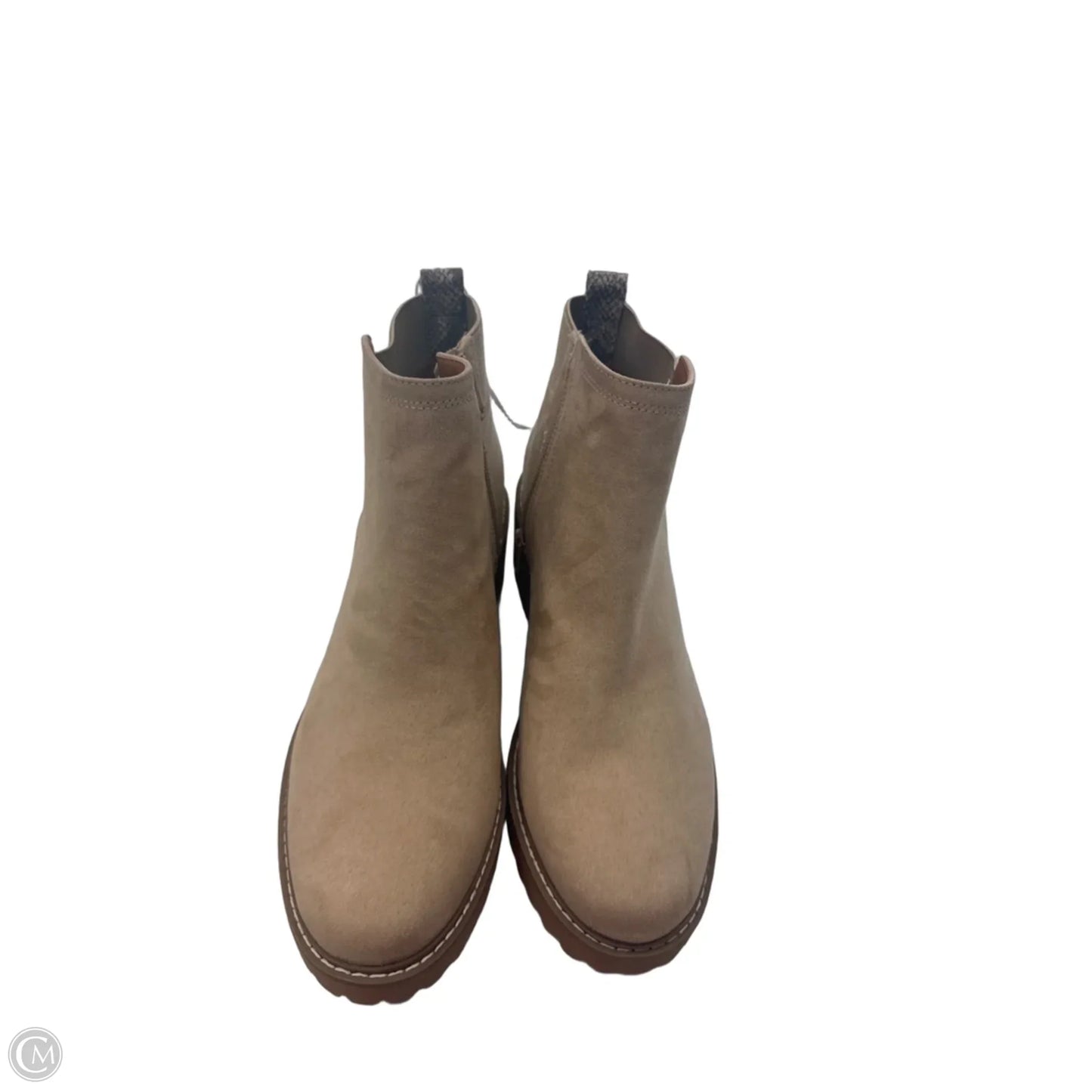 Boots Ankle Flats By Universal Thread In Tan, Size: 11
