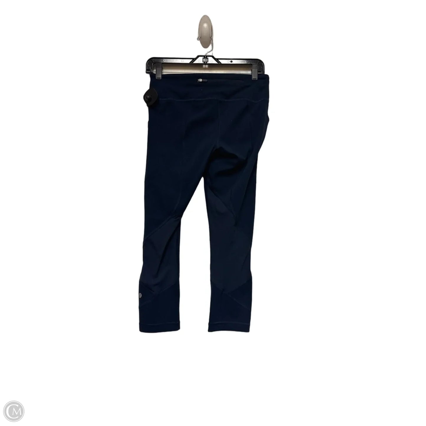 Athletic Capris By Lululemon In Navy, Size: 6