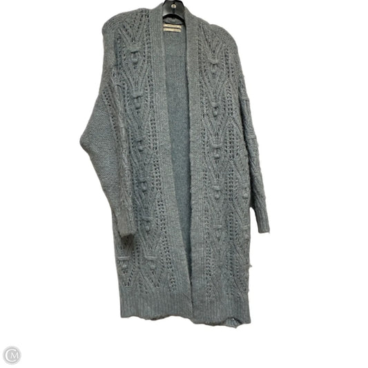 Sweater Cardigan By Anthropologie In Blue, Size: M