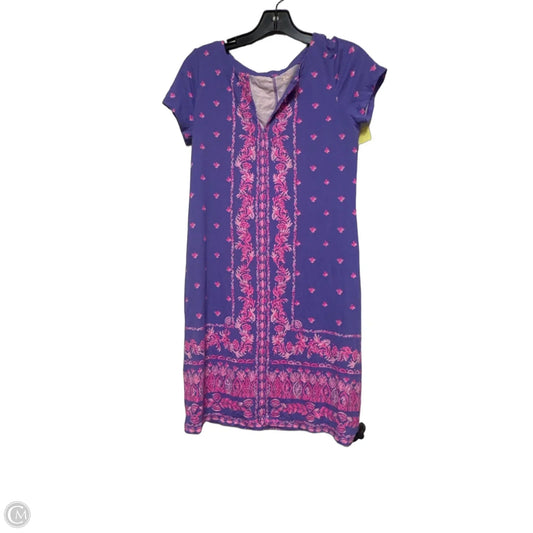 Dress Designer By Lilly Pulitzer In Pink & Purple, Size: S