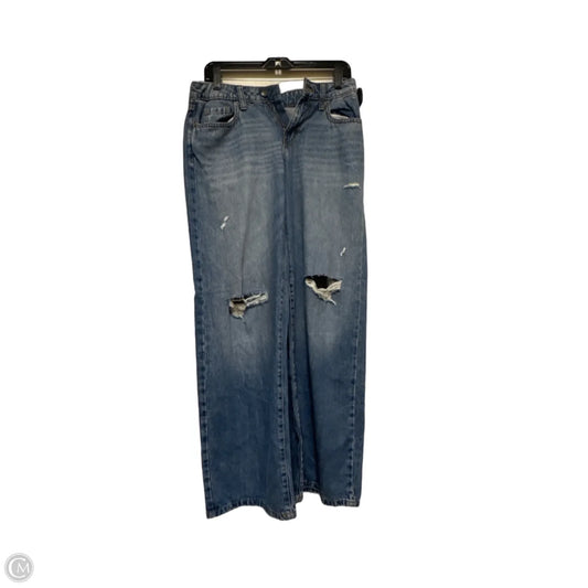 Jeans Wide Leg By Wild Fable In Blue Denim, Size: 4