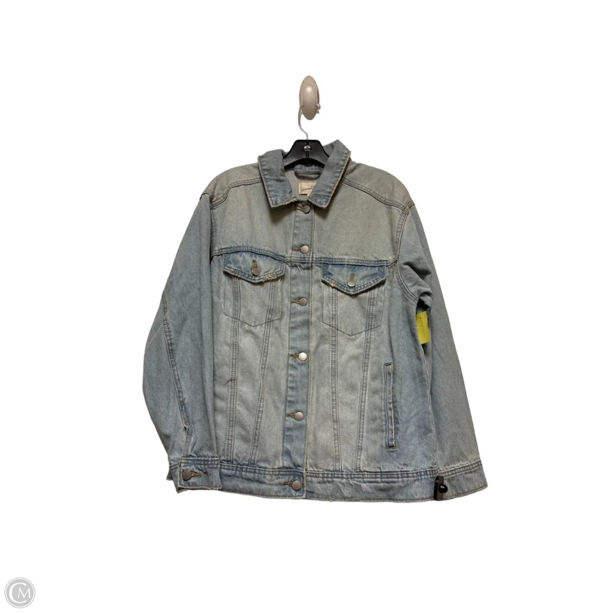 Jacket Denim By Universal Thread In Blue Denim, Size: M