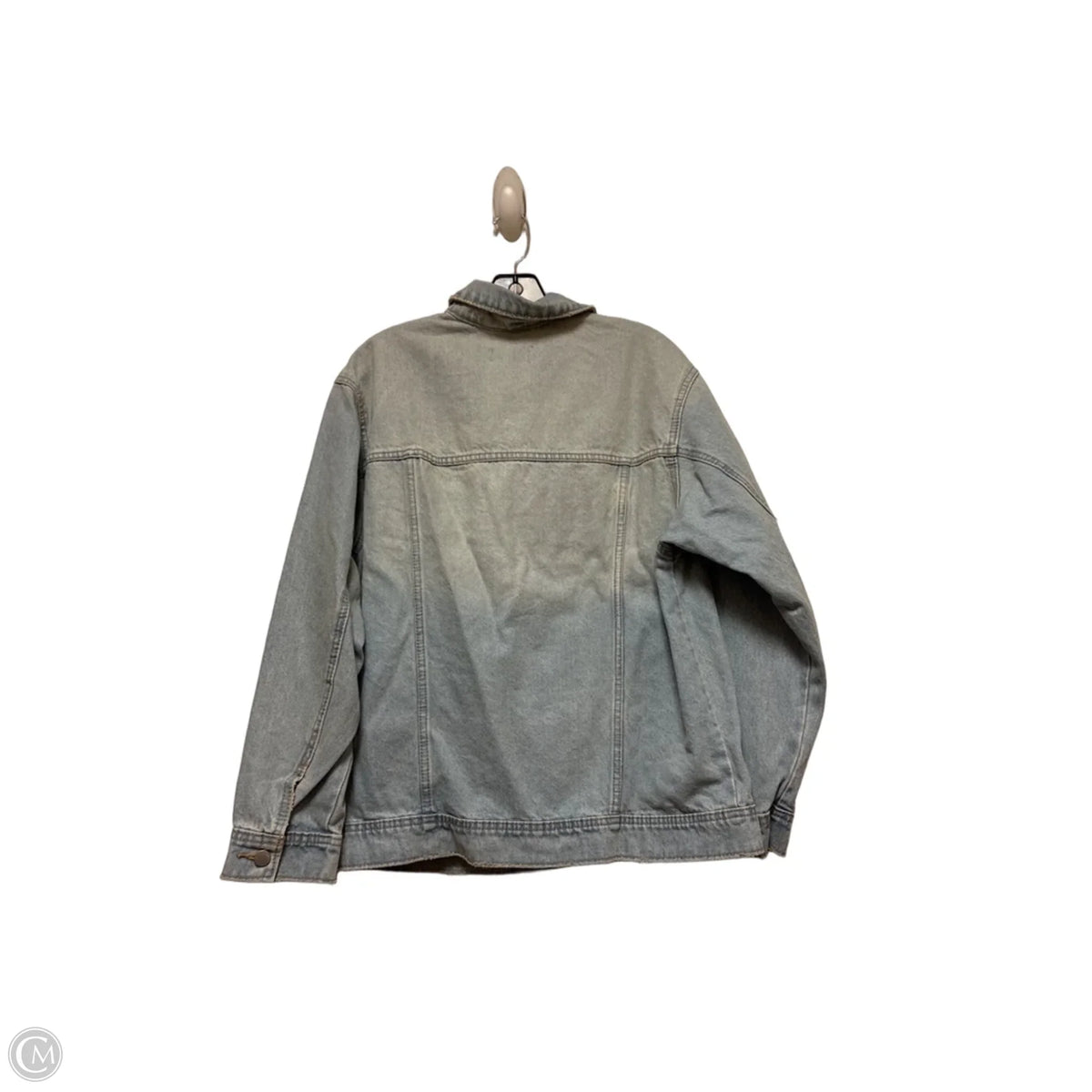 Jacket Denim By Universal Thread In Blue Denim, Size: M
