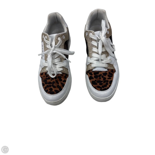 Shoes Sneakers By Guess In Animal Print, Size: 10