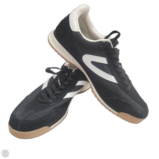 Shoes Sneakers By Tretorn In Black & White, Size: 9