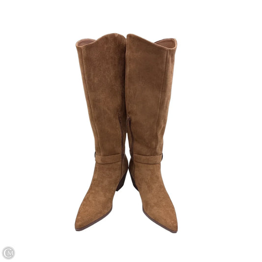 Boots Western By Clothes Mentor In Brown, Size: 7.5