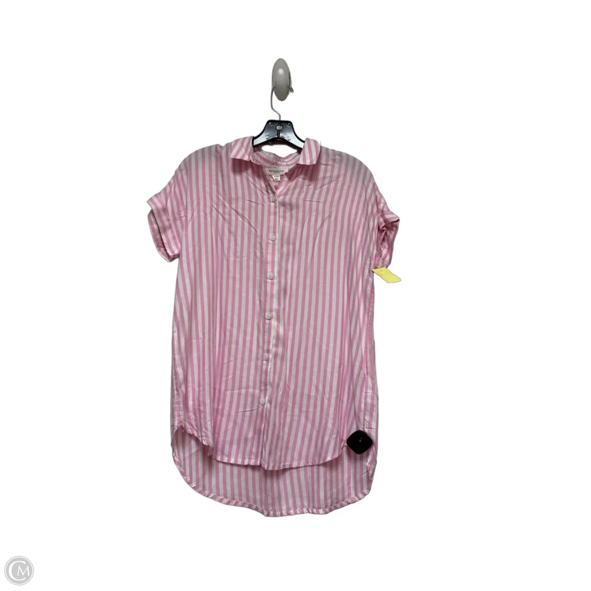 Top Short Sleeve By Beachlunchlounge In Striped Pattern, Size: S