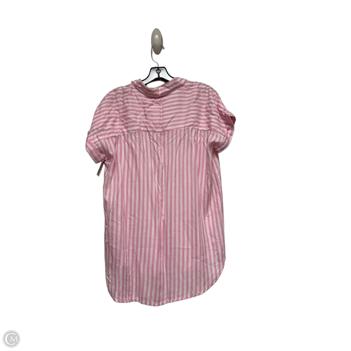 Top Short Sleeve By Beachlunchlounge In Striped Pattern, Size: S