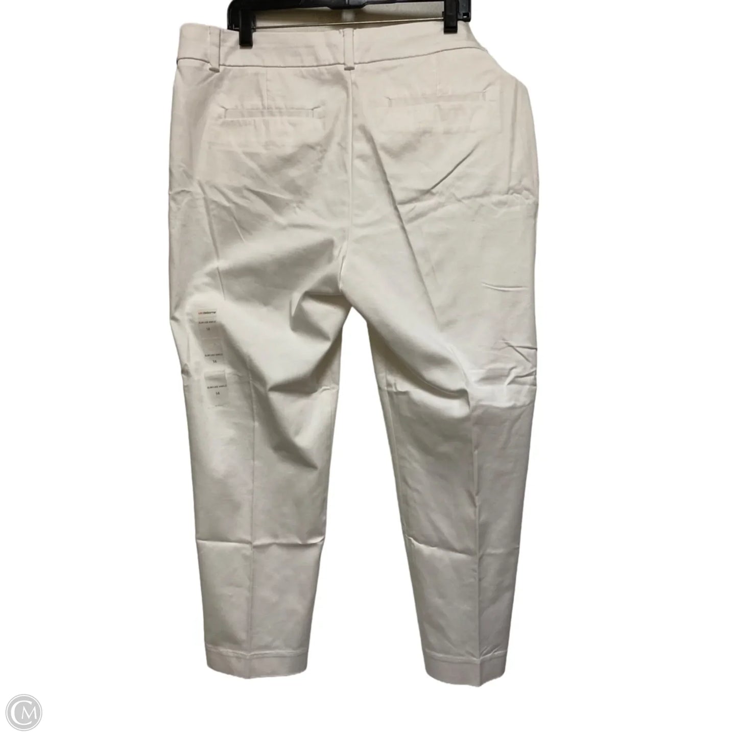 Pants Other By Liz Claiborne In White, Size: 14