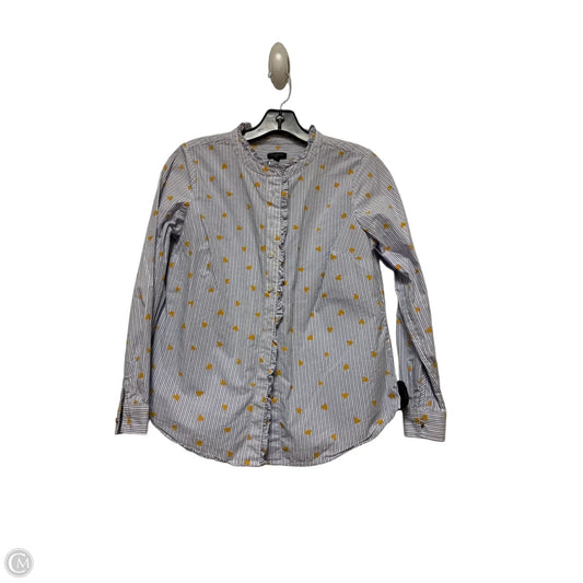 Top Long Sleeve By Talbots In Striped Pattern, Size: Sp