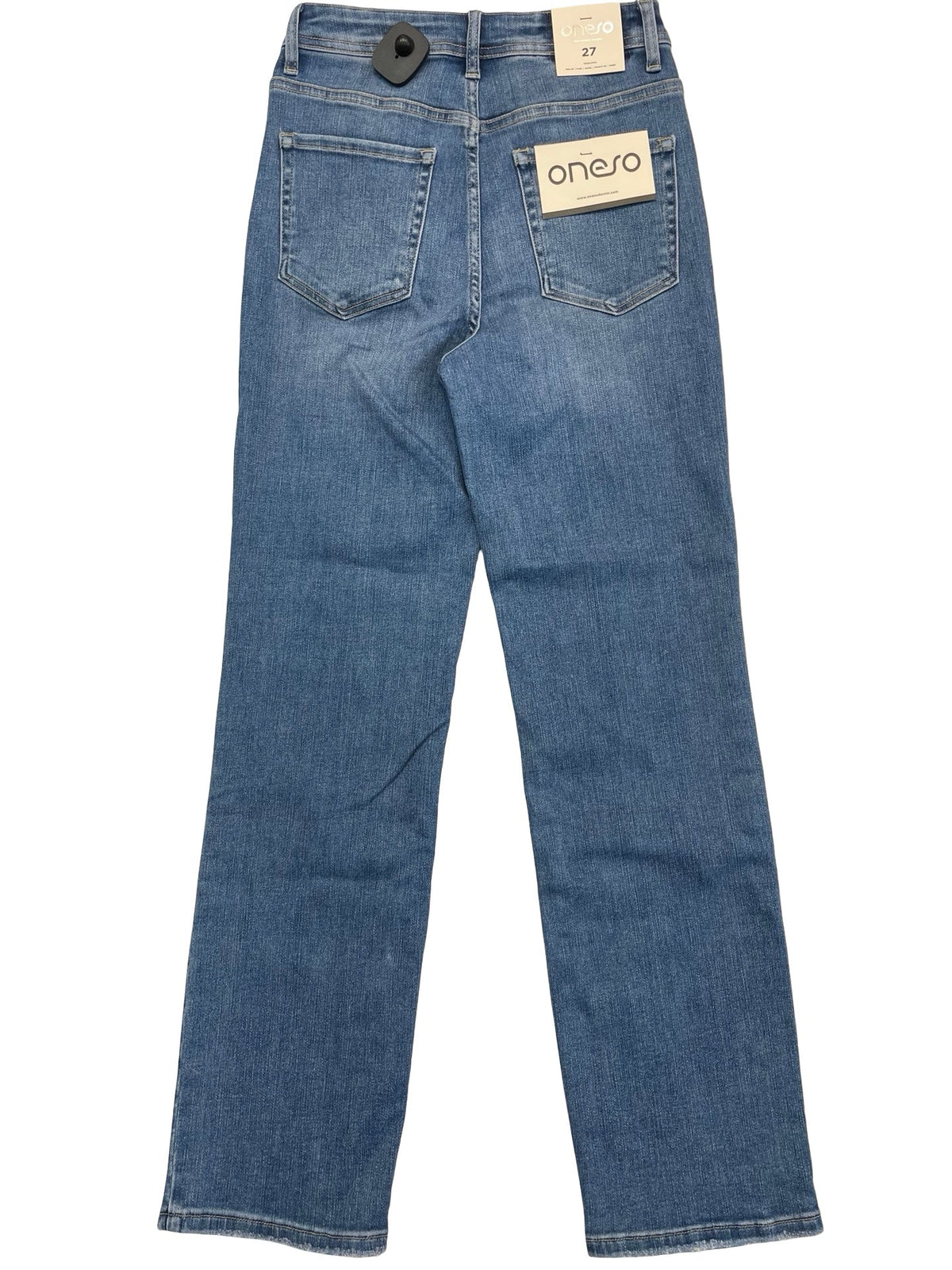 Jeans Straight By Oneso In Blue Denim, Size:4