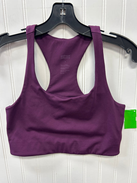 Athletic Bra By Girlfriend Collective In Purple, Size:M