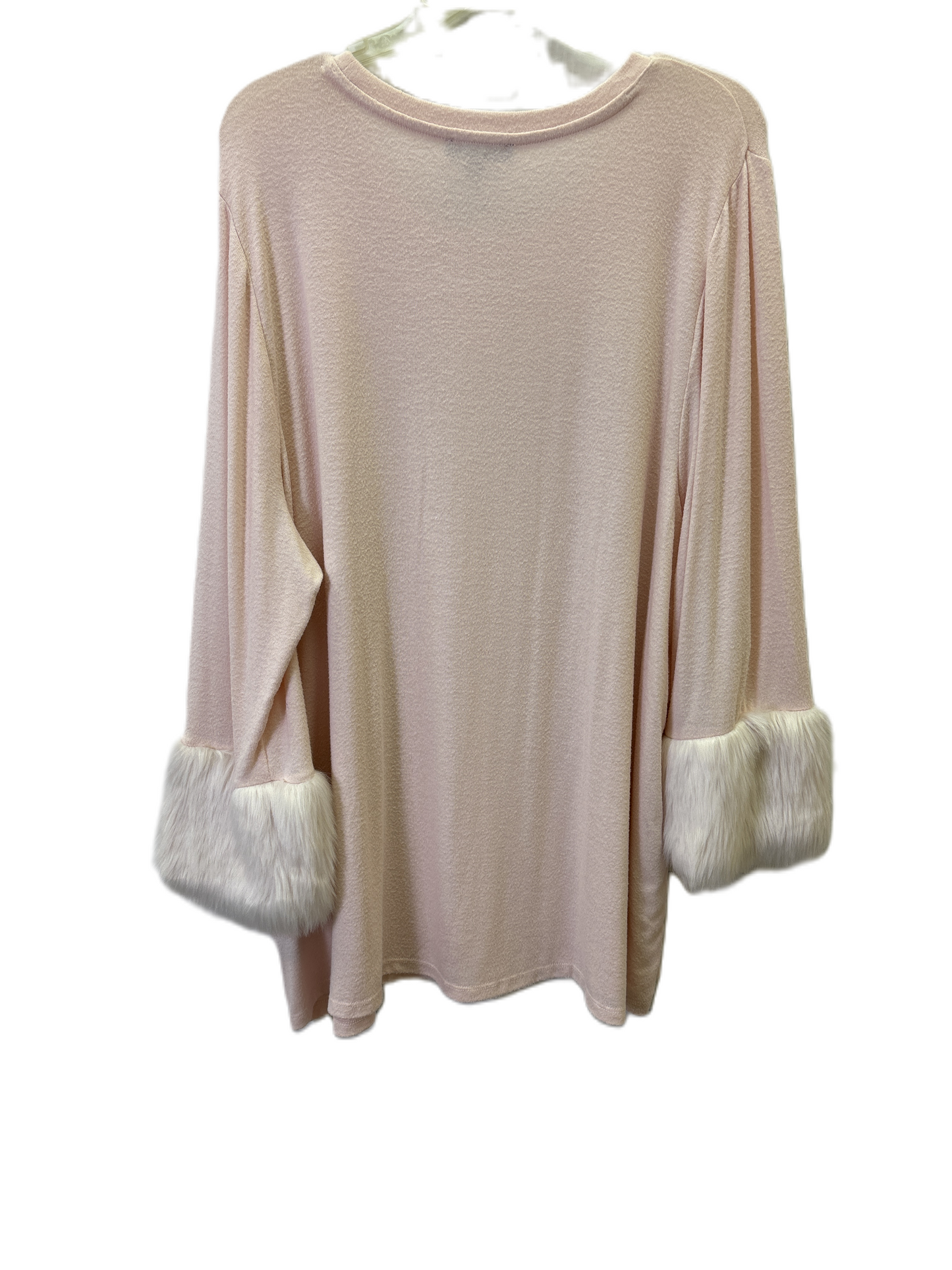 Sweater By Lane Bryant In Pink, Size: 2x