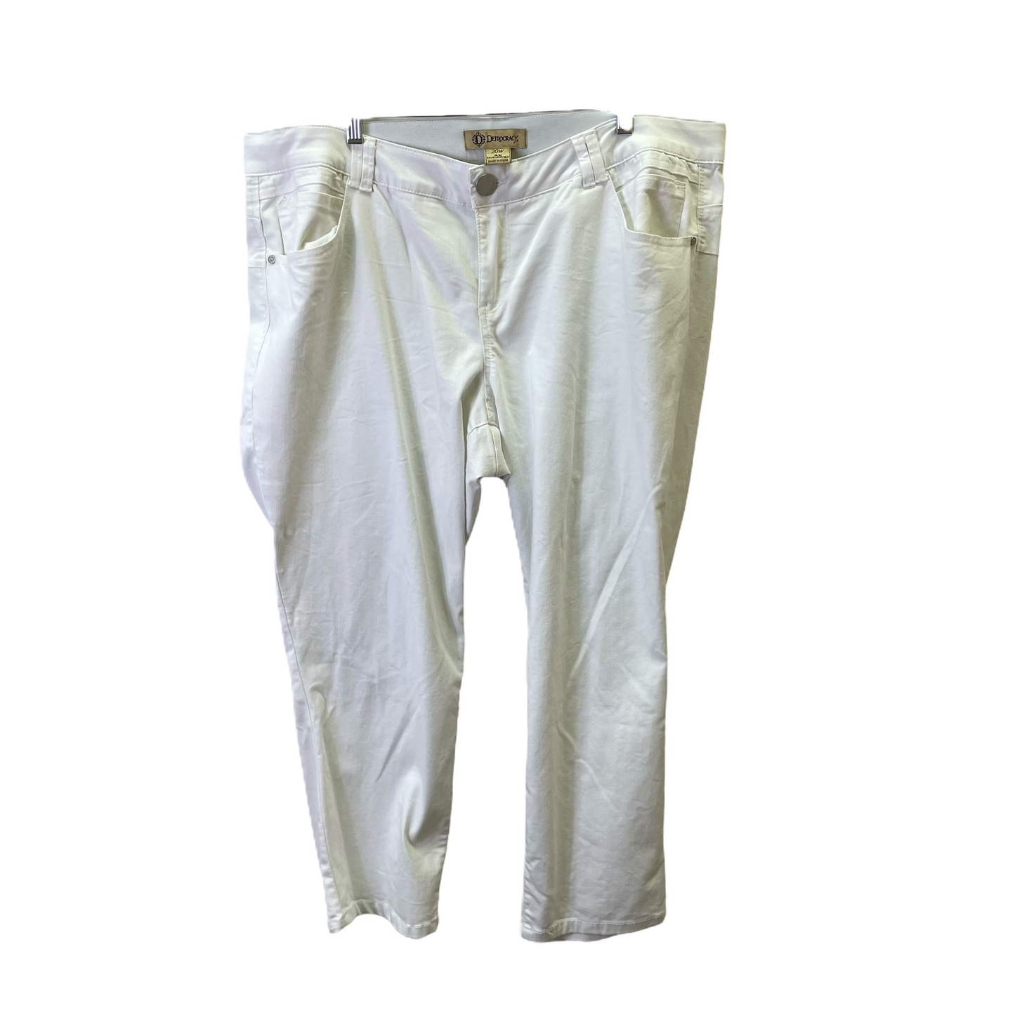 White Pants Dress By Democracy, Size: 20