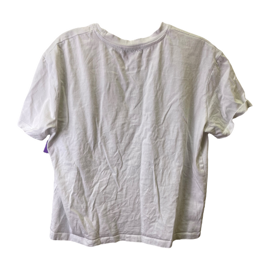 White Top Short Sleeve Basic By Zara, Size: M