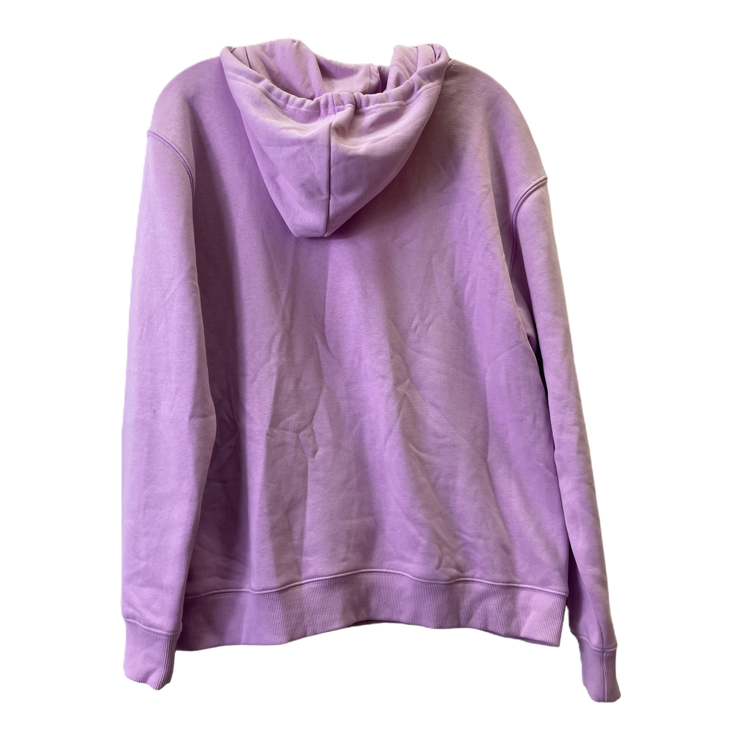 Purple Sweatshirt Hoodie By Adidas, Size: L