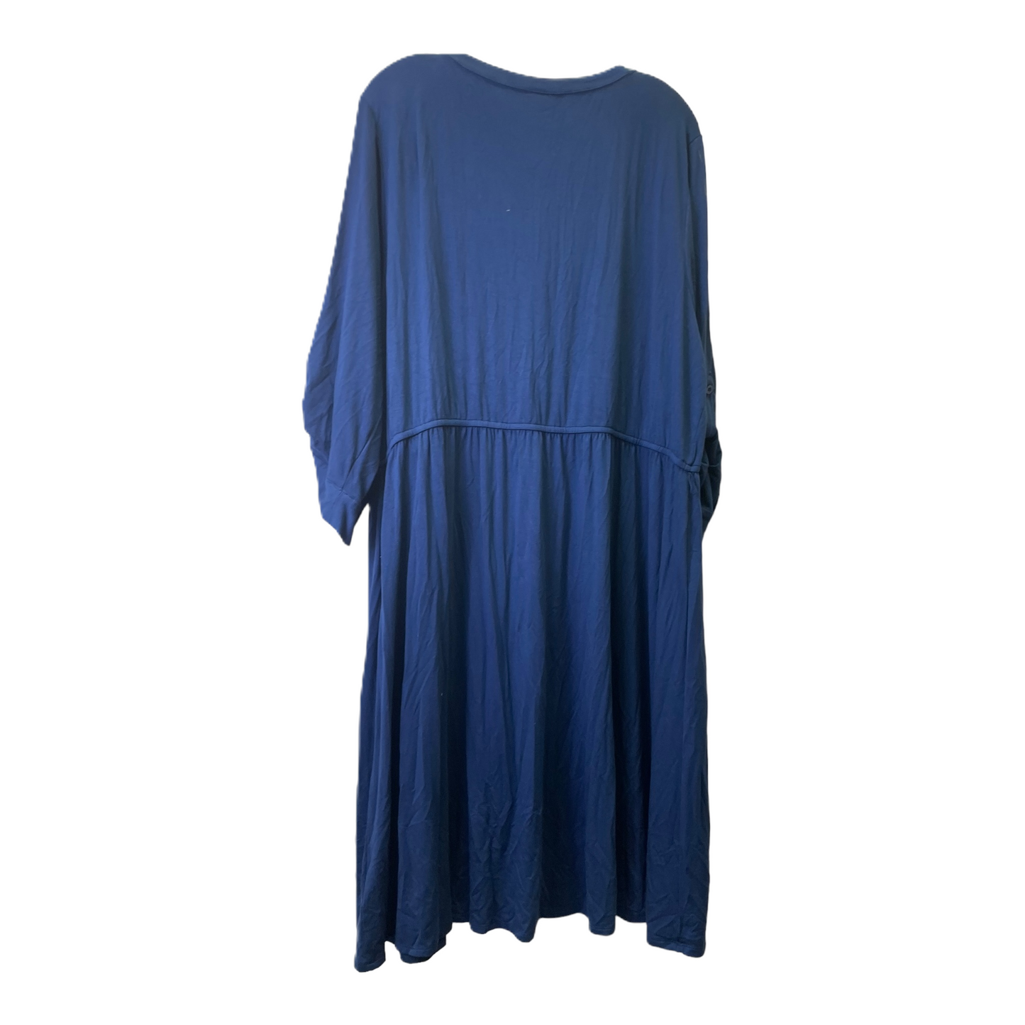 Blue Dress Casual Short By Torrid, Size: 3x