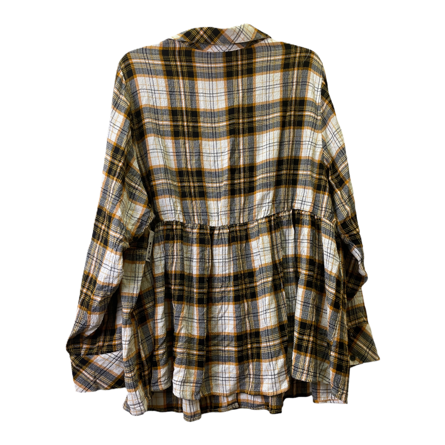 Plaid Pattern Top Long Sleeve By Torrid, Size: 3x