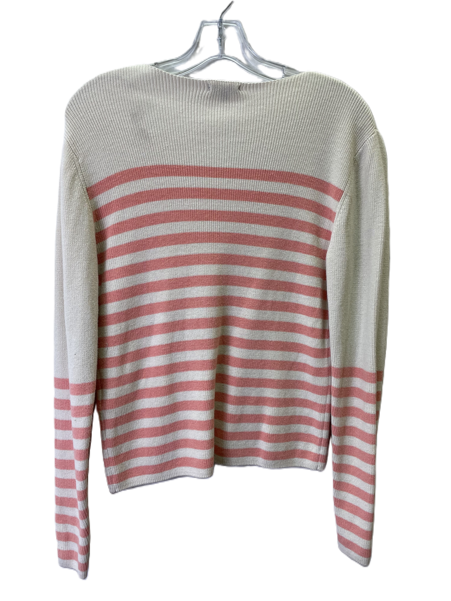 Sweater By Who What Wear In Cream & Orange, Size: Xs