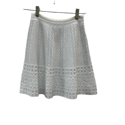 Skirt Mini & Short By Bcbgmaxazria In Black & White, Size: Xxs