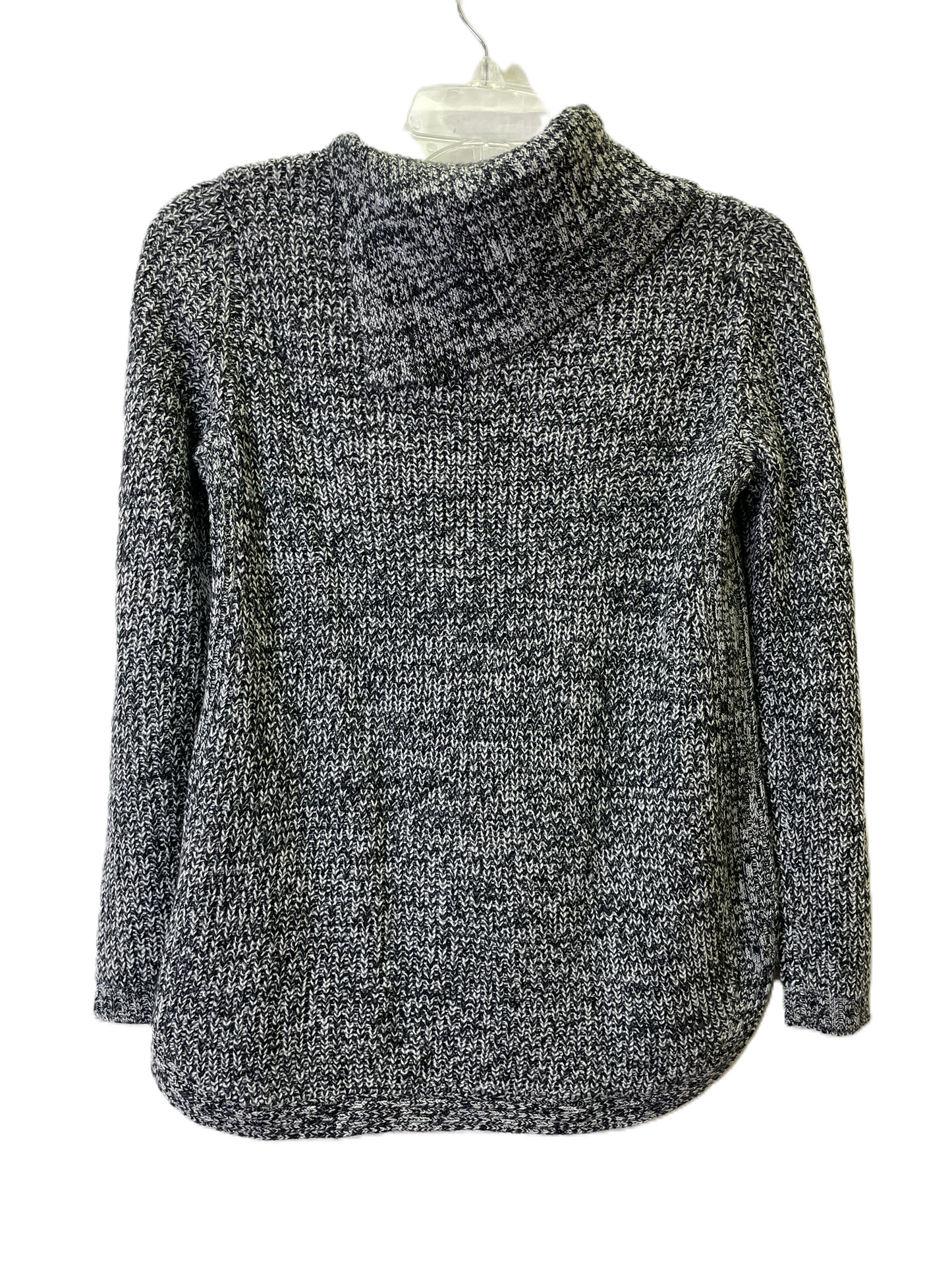 Sweater By Style And Company In Black & White, Size: Petite   S