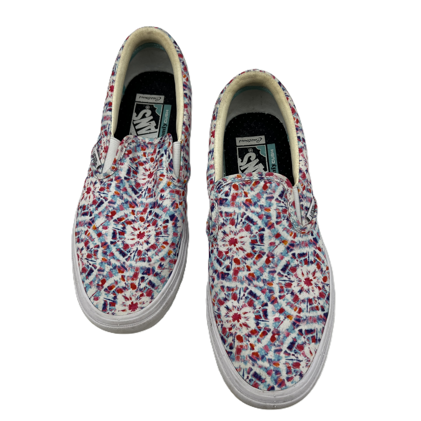 Shoes Sneakers By Vans In Multi-colored, Size: 9