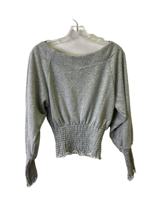 Top Long Sleeve By Urban Outfitters In Grey, Size: M