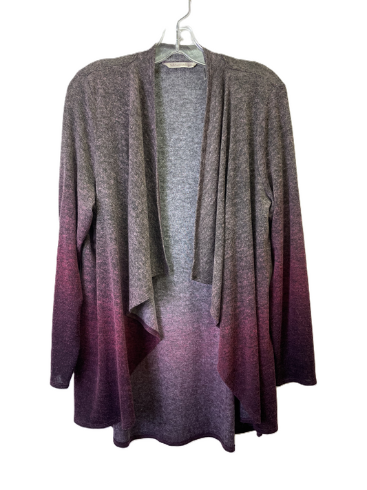 Sweater Cardigan By Soft Surroundings In Mauve, Size: L