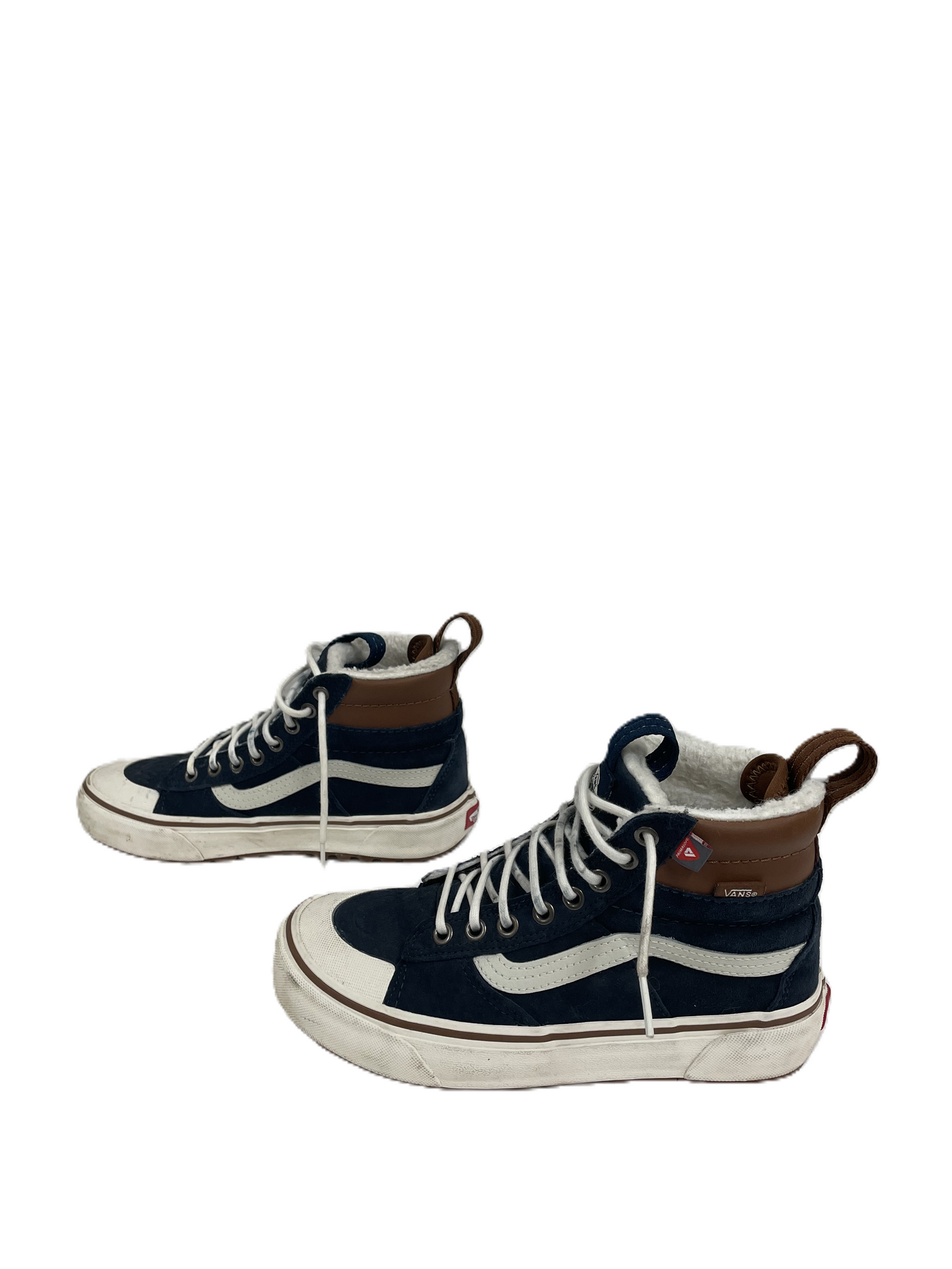 Shoes Sneakers By Vans In Blue, Size: 6.5