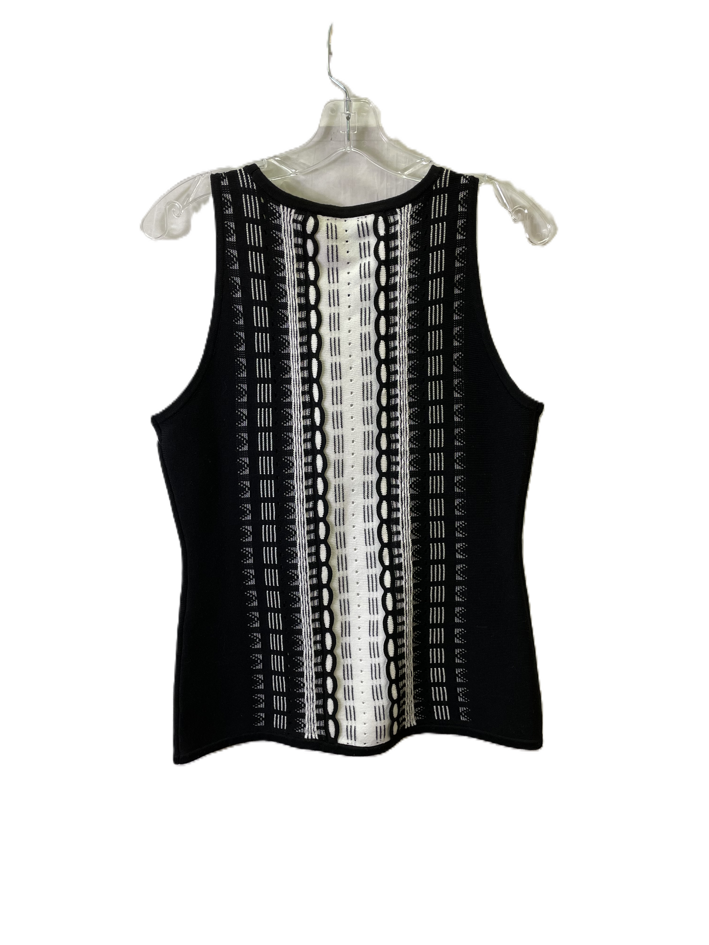 Vest Sweater By White House Black Market In Black & White, Size: S