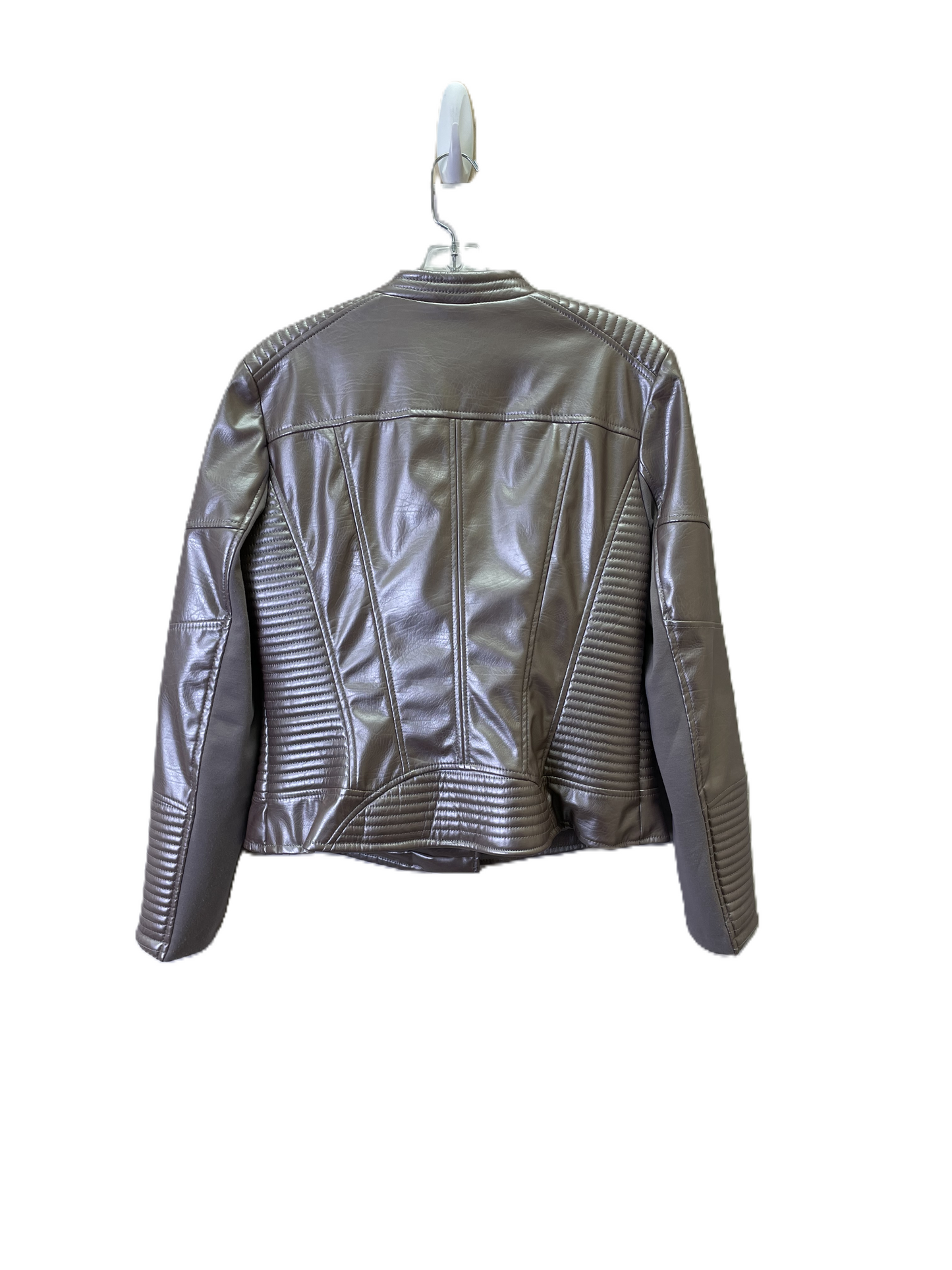 Jacket Moto By Bar Iii In Mauve, Size: L