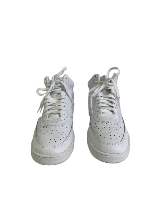 Shoes Athletic By Nike In White, Size: 9