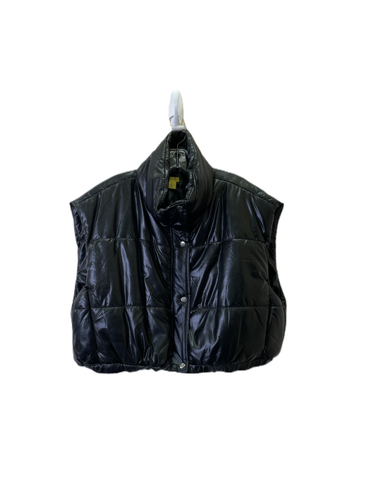 Vest Puffer & Quilted By daisy In Black, Size: 3x