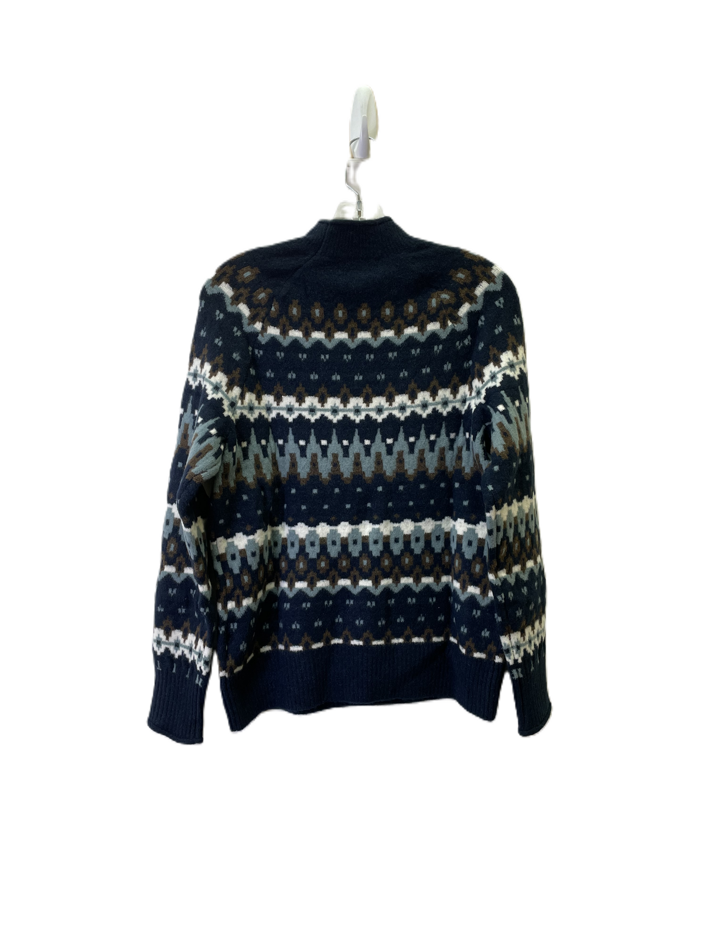 SWEATER BANANA REPUBLIC in BLUE & BROWN, Size: M