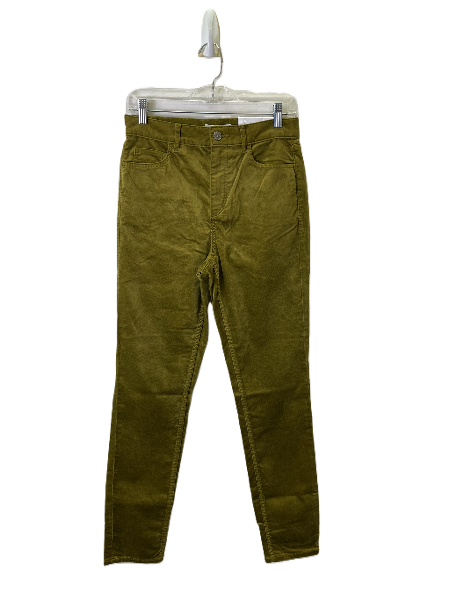 Pants Corduroy By Loft In Green, Size: 4