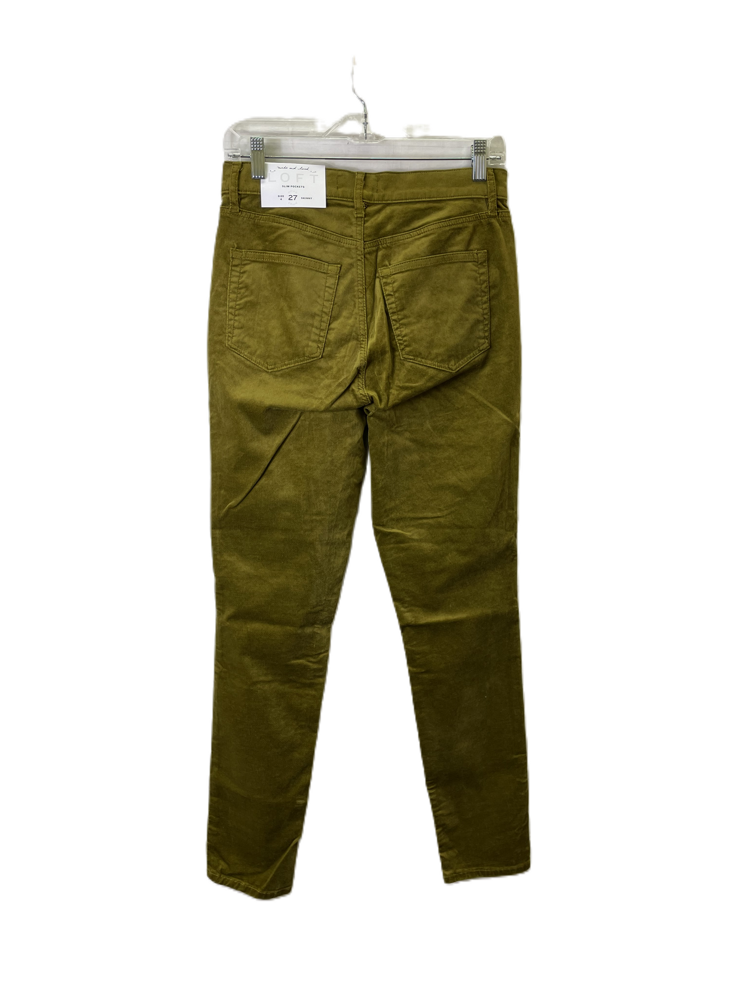 Pants Corduroy By Loft In Green, Size: 4