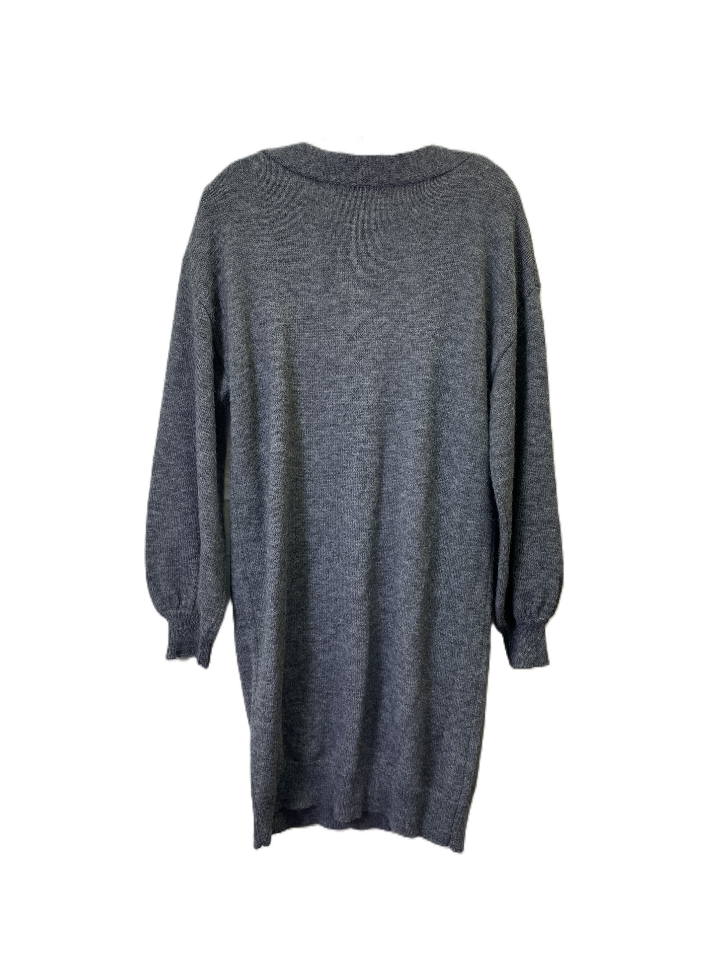 Dress Sweater By Velvet Heart In Grey, Size: L