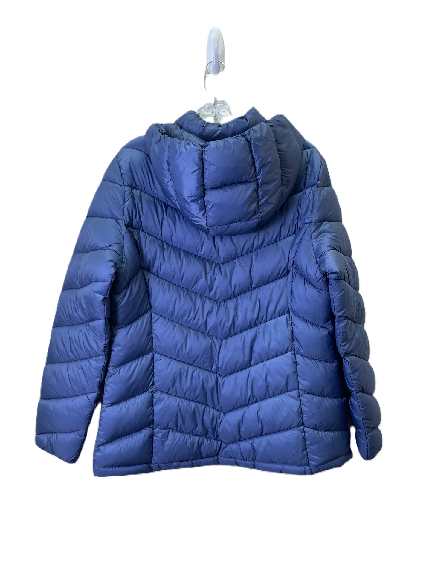 Jacket Puffer & Quilted By Charter Club In Blue, Size: L