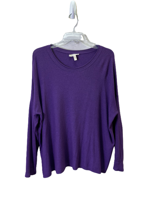 Sweater By Eileen Fisher In Purple, Size: M