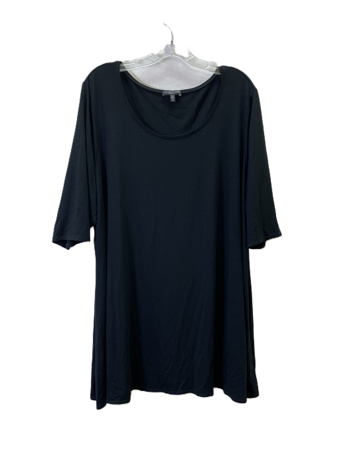 Dress Casual Short By Eileen Fisher In Black, Size: 3x