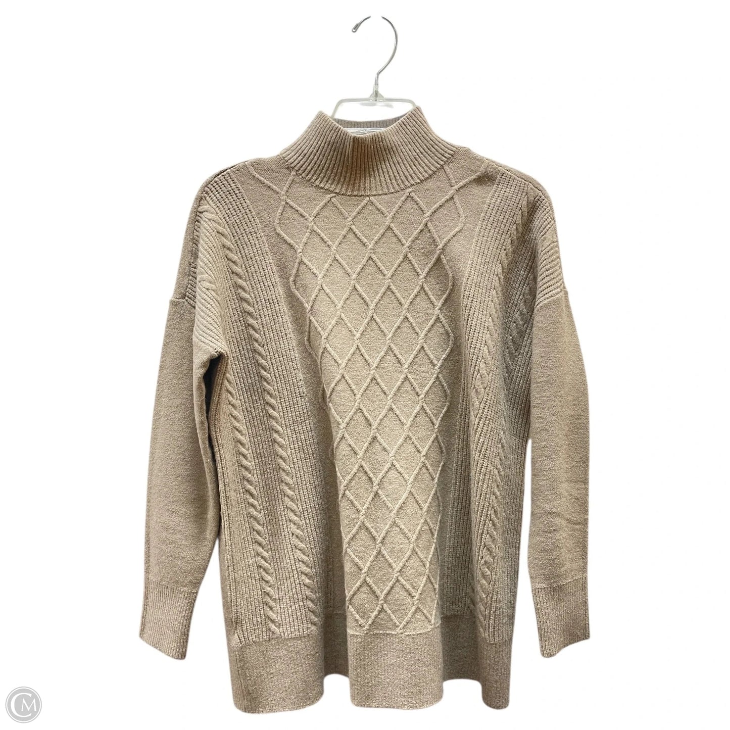 Sweater By Loft In Tan, Size: Xsp
