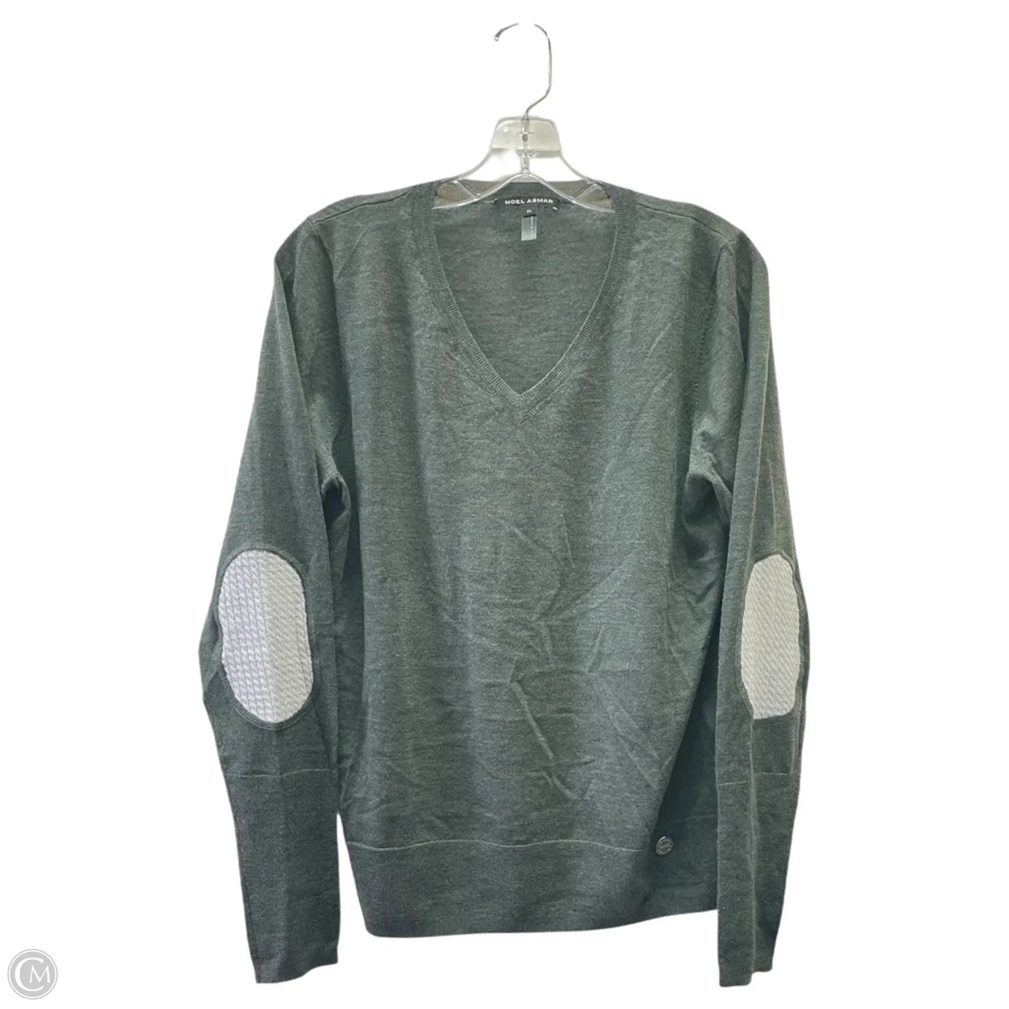 Sweater By  Noel Asmar In Grey, Size: Xl