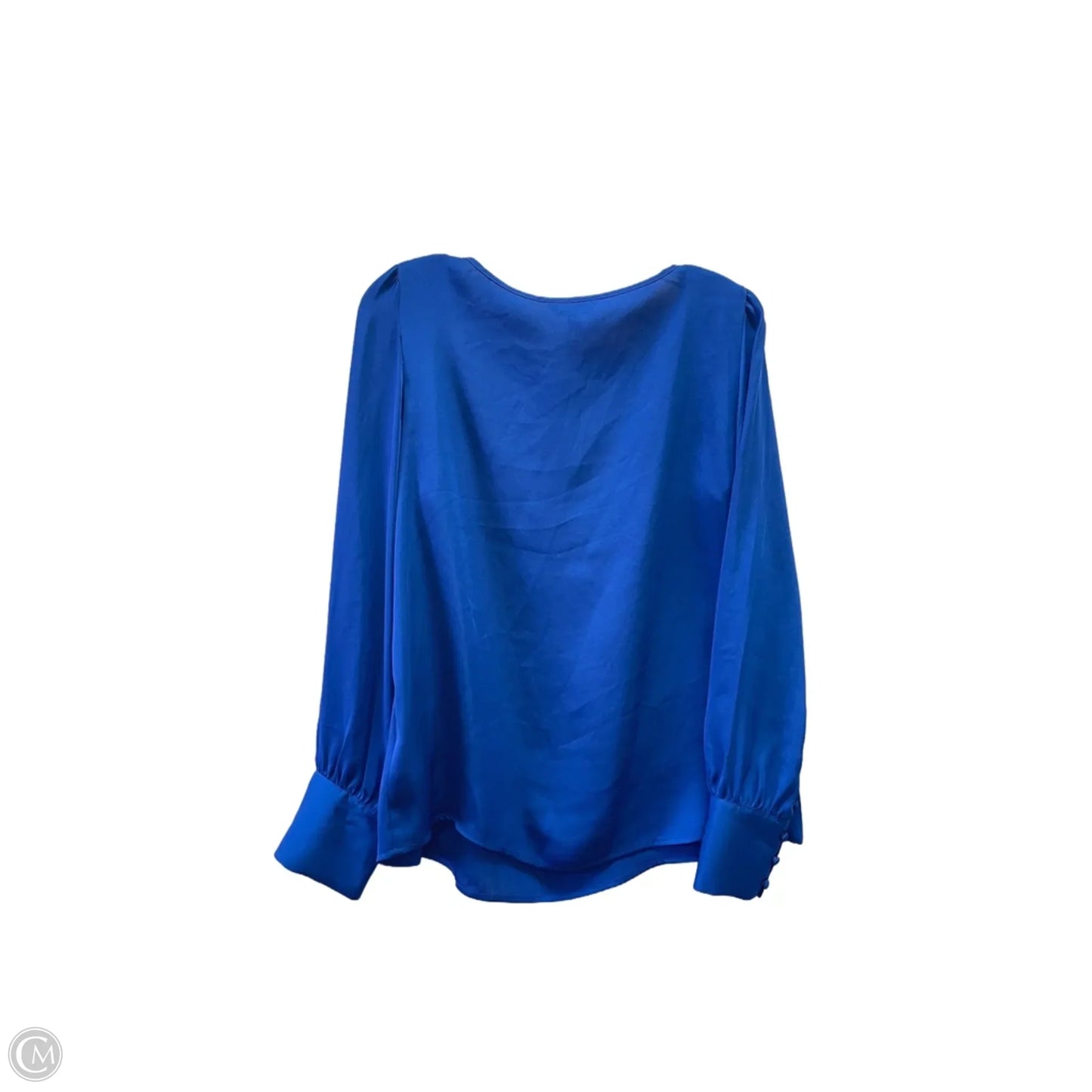 Top Long Sleeve By Express In Blue, Size: M