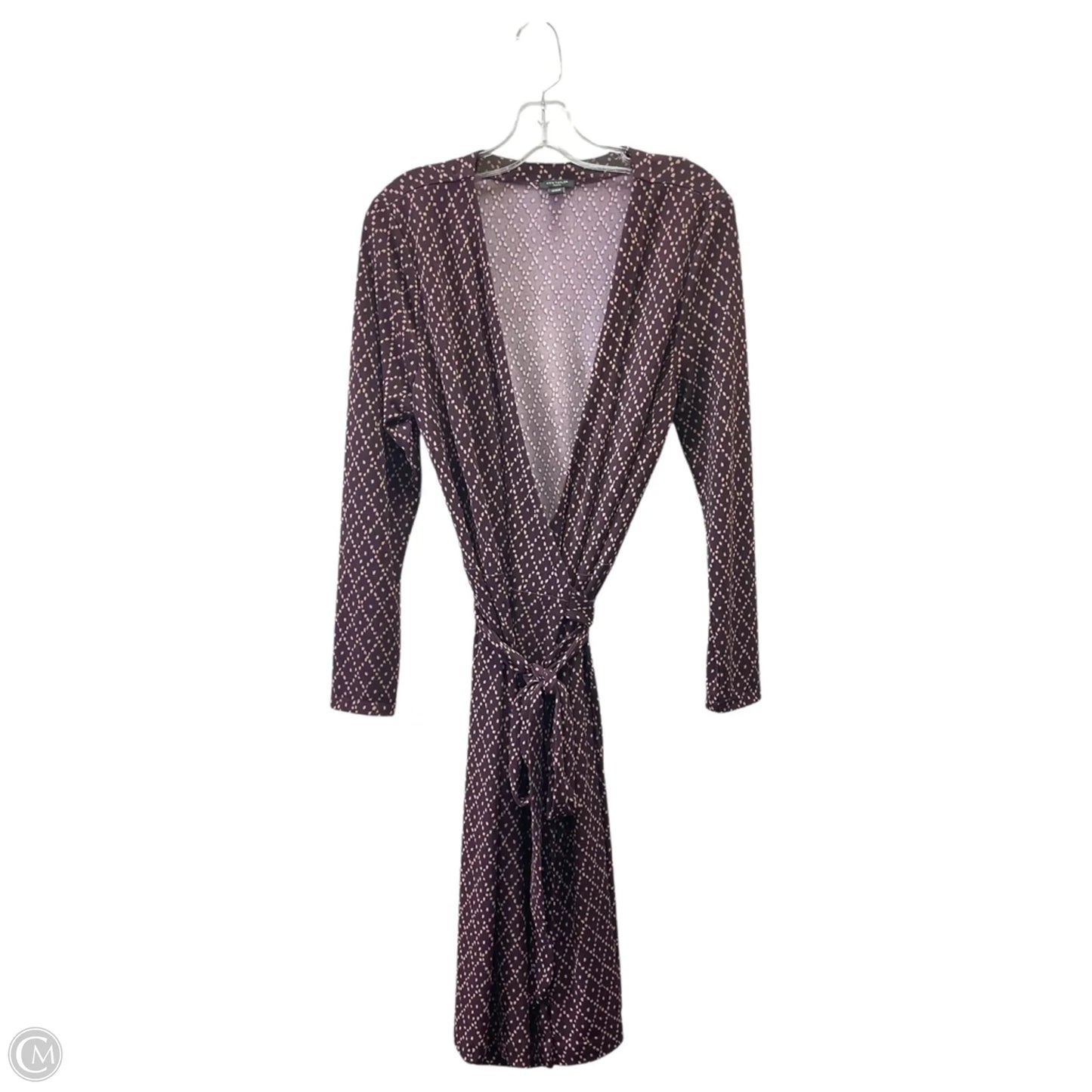 Dress Work By Ann Taylor In Maroon, Size: Lp
