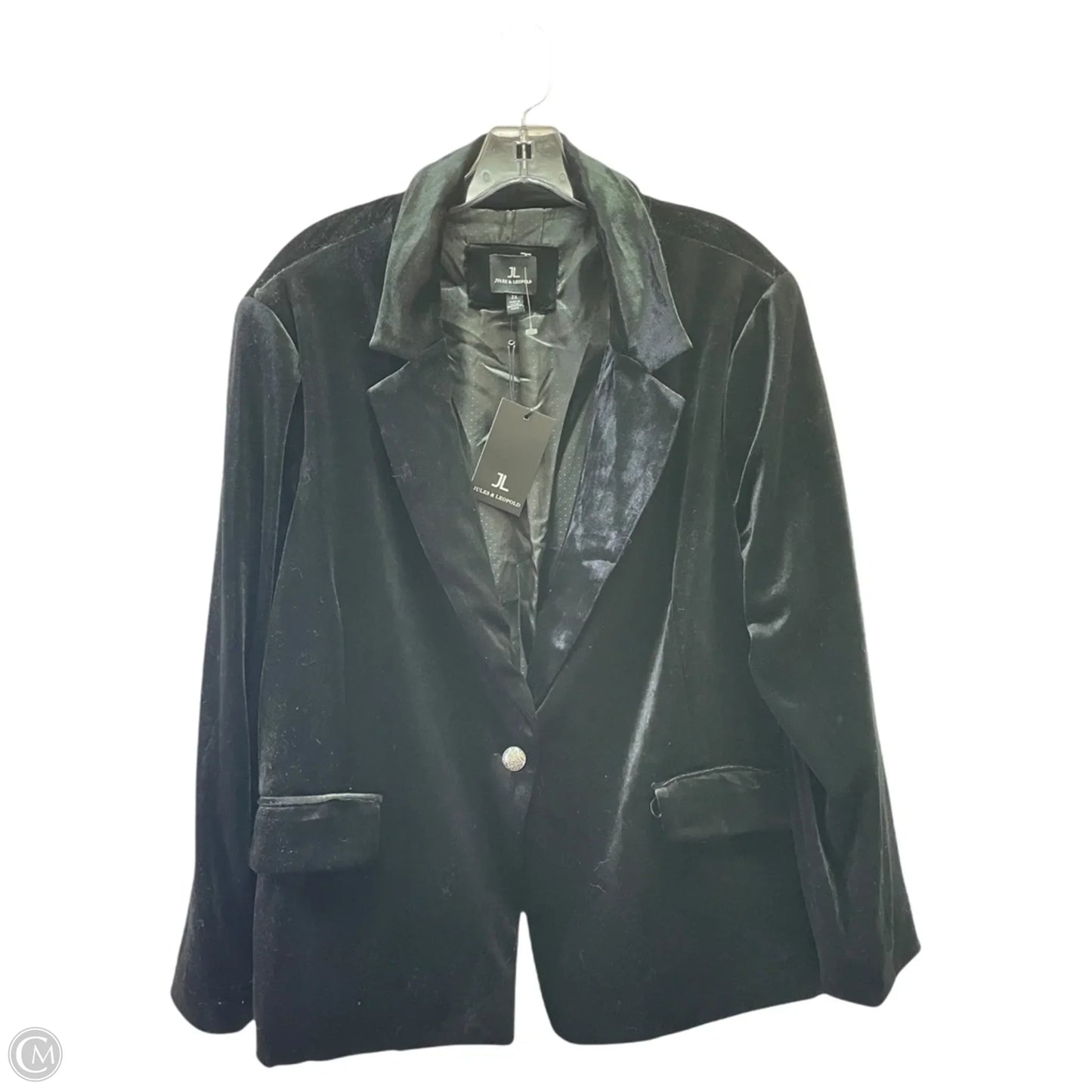 Blazer By Jules & Leopold In Black, Size: 2x